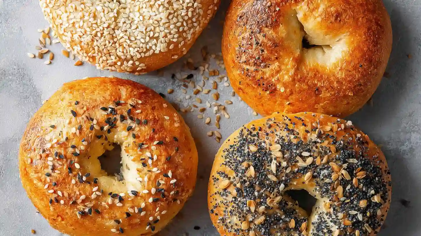 Bagels with Cottage Cheese Easy High Protein Recipe