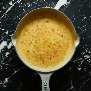 Creamy Garlic Sauce Without Cream first step