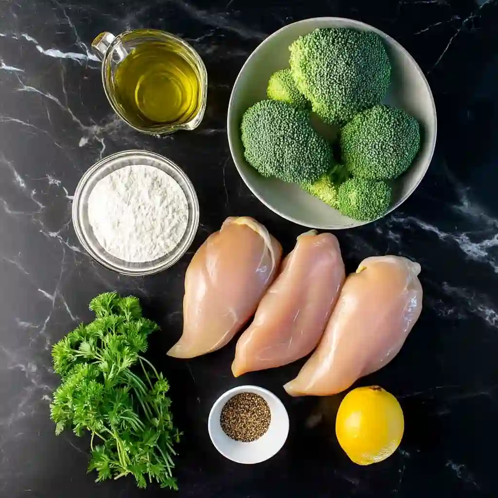 Healthy Grilled Chicken & Broccoli Bowls with Creamy Garlic ingridient